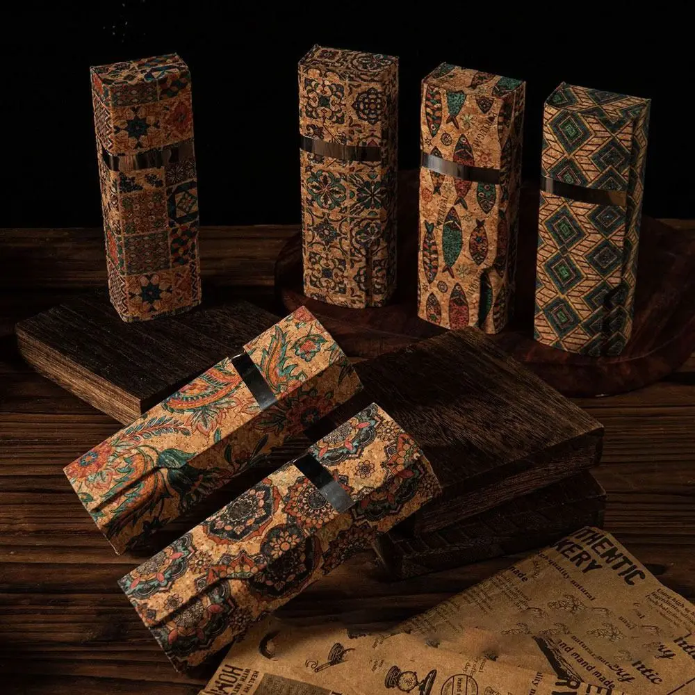 Creative Tribal Totem Spectacle Case Women Personality Sunglasses Box Glasses Storage Box Eyewear Protection Anti-pressure
