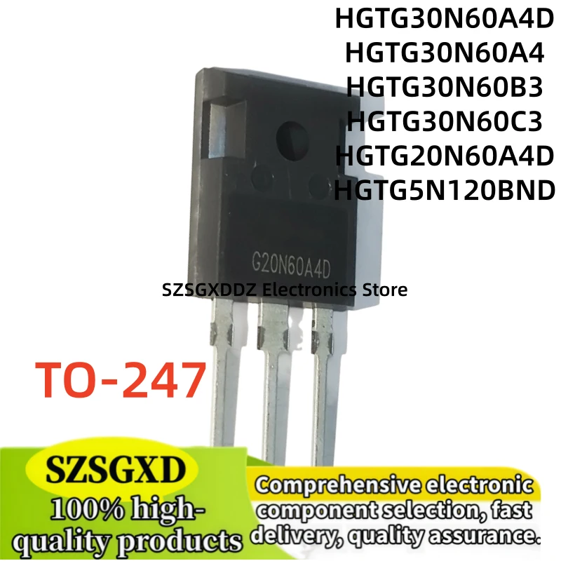 5-10PCS 1005 new HGTG30N60A4D HGTG30N60C3 HGTG30N60B3 HGTG20N60A4D HGTG30N60A4 HGTG5N120BND G30N60B3 G20N60A4D G30N60A4 TO-247