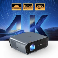 CAIWEI S7+ 1080P Full HD 4K Support Projector Auto Focus Android 14 Home Cinema Video Theater Smart Projectors Portable Outdoor