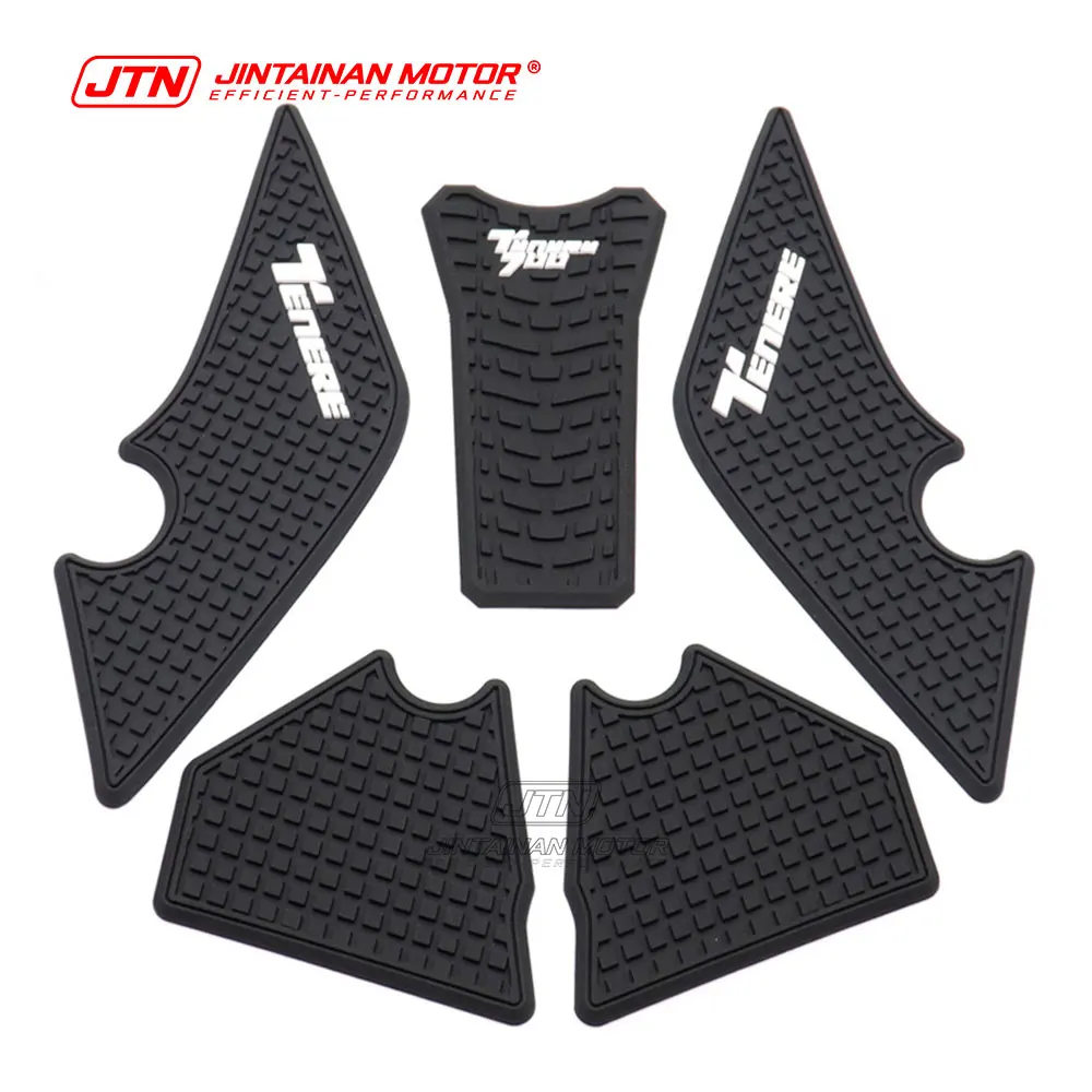 JTN TENERE 700 XSZ700 T7 Tank Pad Protector Motorcycle Non-slip Waterproof Tank Rubber Sticker For YAMAHA TENERE700 T7 2019-2023