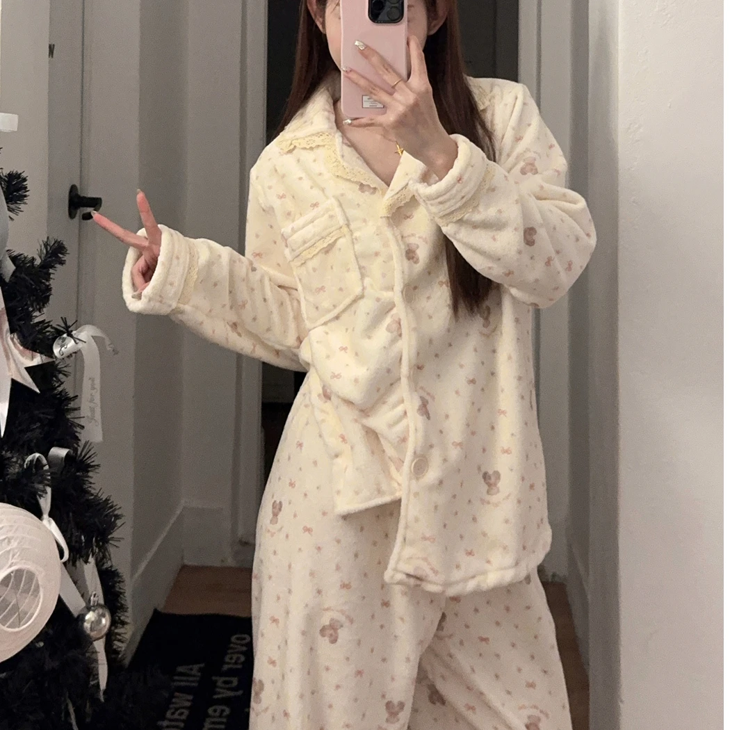 

Pajama Sets Pack Women Summer Cotton Floral Printed Sleeveless V Neck Shorts Cooling Thin Sleep Set Breathable Light Quick Dry