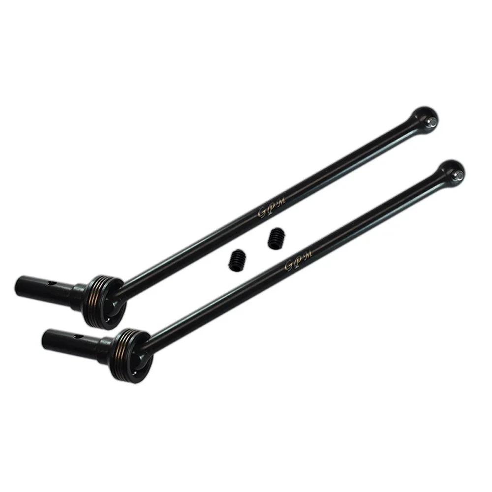 GPM for Traxxas 1/8 4WD Sledge 6S 95076-4 Monster Truck RC Cars Metal Steel Front Rear CVD Drive Shaft 9553 9558 9554 9557