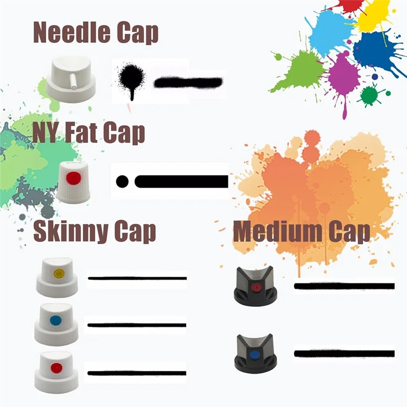 

ABCA-Spray-Can Nozzle For Male Cans Bottle Nozzle Replacement For DIY Paint-Art Street Art And Home Improvement