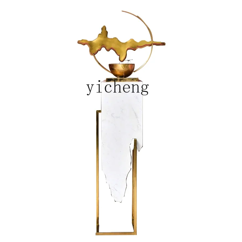 BJ-22  living room indoor home floor running water ornament around the water