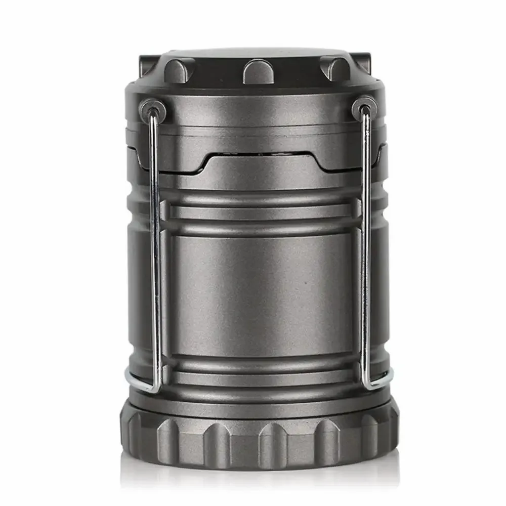 Lanterna de acampamento LED dobrável portátil à prova d'água com 30 LEDs para uso ao ar livre, caminhadas, emergências e carros