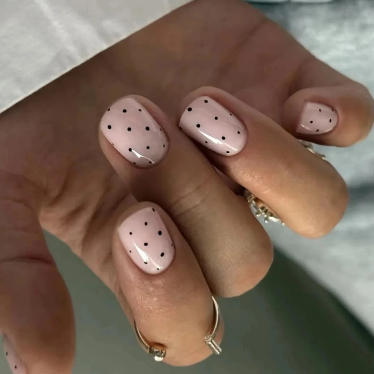 Eenvoudige Stippen Vierkante Kunstnagels Franse Strik Luipaard Chic Ronde Amandel Nep Nagels Art Lange Puntige Druk op Nagels Gereedschap