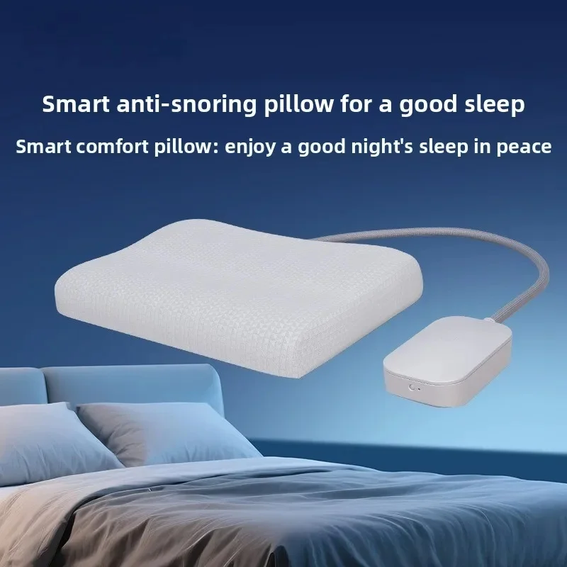 AI Smart Pillow Soothes Snoring Helps Sleep Pillow High Adjustable Multifunctional Massage
