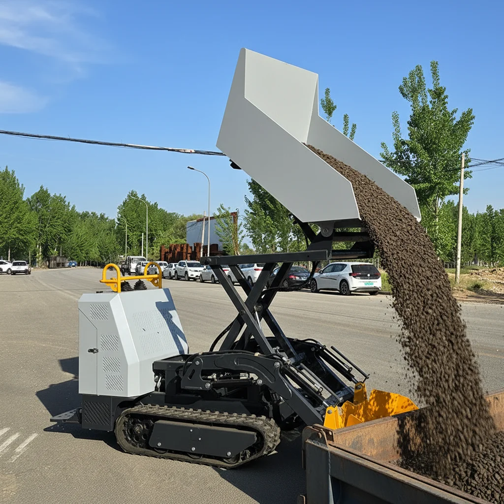 

500kg Mini Crawler Dumper Heavy Duty EURO 5 EPA Factory Direct Fast Delivery