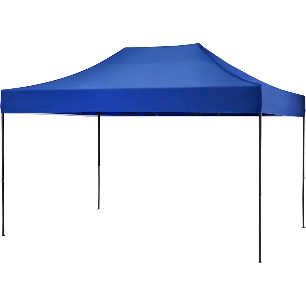 

American Phoenix 10x15 Canopy Tent Pop Up Tents Canopy Portable Instant Canopies Outdoor Market Shade Shelter (10'x15' (Black Fr
