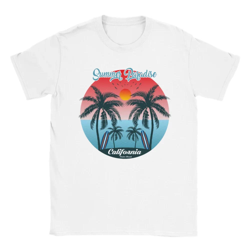 Summer Paradise - Venice Beach California - Vaca - Unisex Crewneck T-shirt