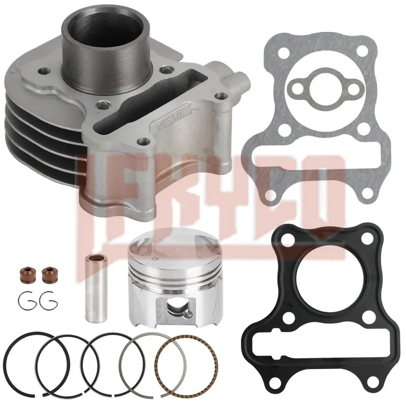 

50CC Motorcycle 39mm Engine Cylinder Piston Gasket Kit Motor for Suzuki V50G TC Lest4 Address V50 UZ50 CA41A A50G 12111-32G01