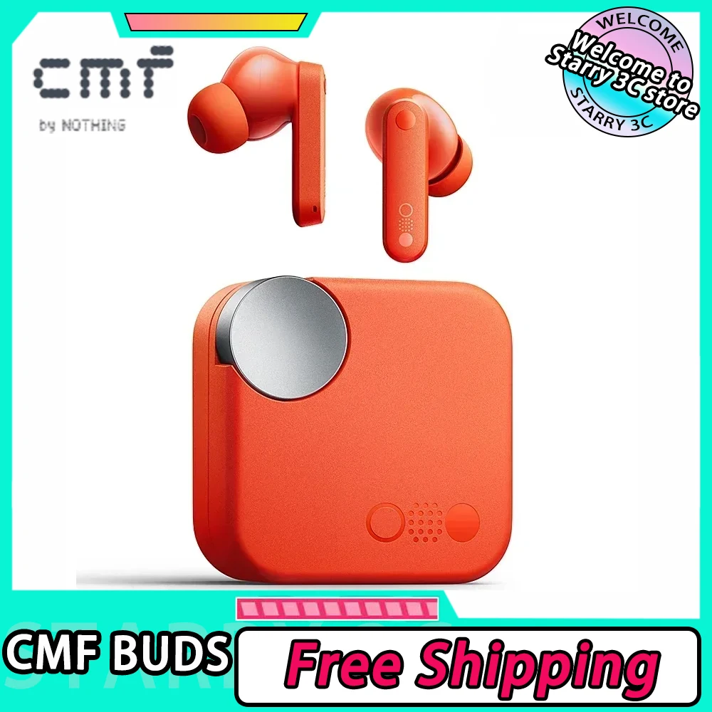 

Original CMF by NOTHING BUDS Bluetooth Earphones Active Noise Reduction Waterproof Sports Earbuds Long Battery Life PC Accessory