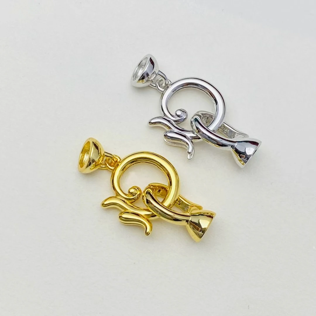 

Оптовая продажа DIY стерлингового серебра 925 пробы ожерелье браслет застежка крючок ювелирные аксессуары для жемчуга 5-9 мм 5 шт./лот