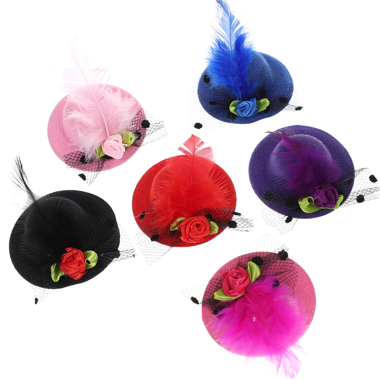 12 Pcs Hat Hair Clip Kids Clamp Headgear Hairpin Baby Clips for Girls