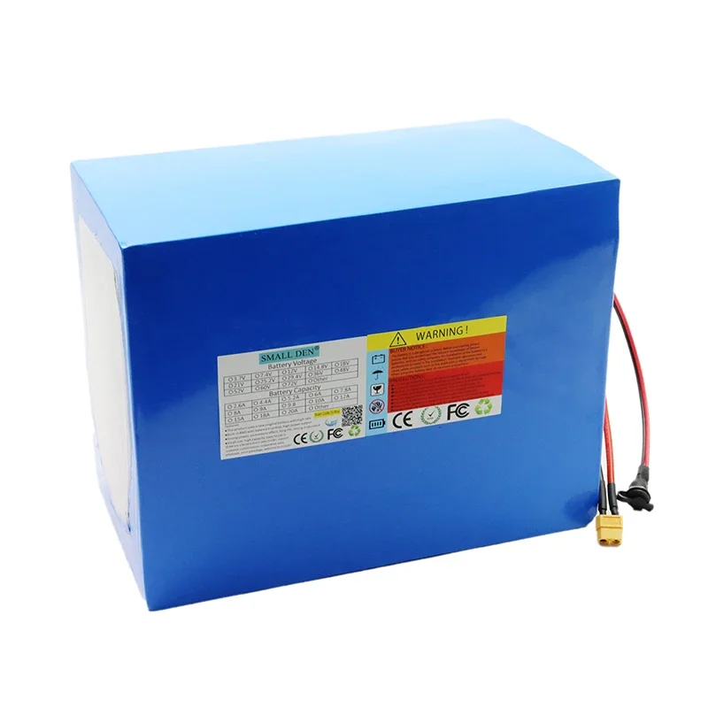 32140 neuer 48 V 50 Ah LiFePo4 wiederaufladbarer Akku 16S3P mit integriertem BMS 2000 W Hochleistungsmotor Motorrad