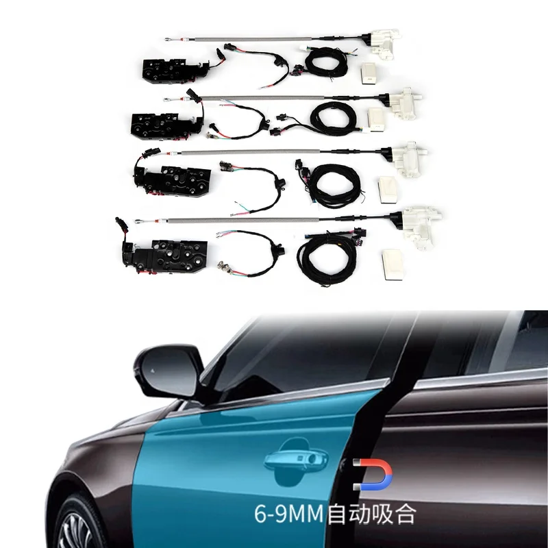 Soft off Automatic Smart Auto Electric Suction Door Lock Soft Close Lock for A6 A6L S6 C8 Auto Lock Soft off