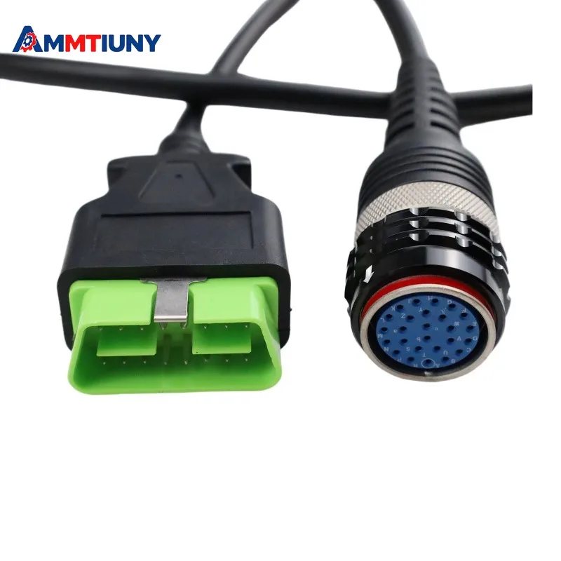 88890304 Automotive Scanner Cable OBD2 Cable Fits for Volvo VOCOM 88890300 VOCOMII Diagnostic Adapter Tool Excavator Spare Parts