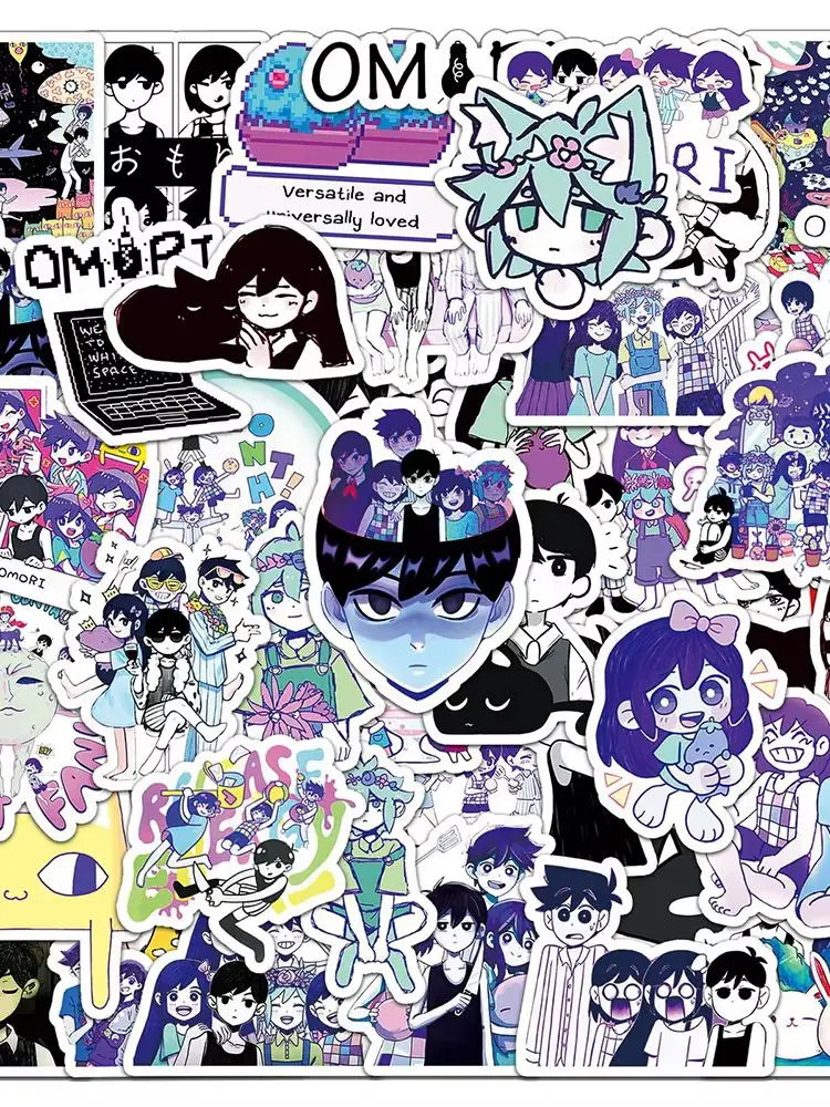 AliExpress Rspctou 10/30/50pcs Game Omori Anime Stickers Graffiti Decals Motorcycle Laptop Phone Case Skateboard Bike Car Waterproof Sticker Toys