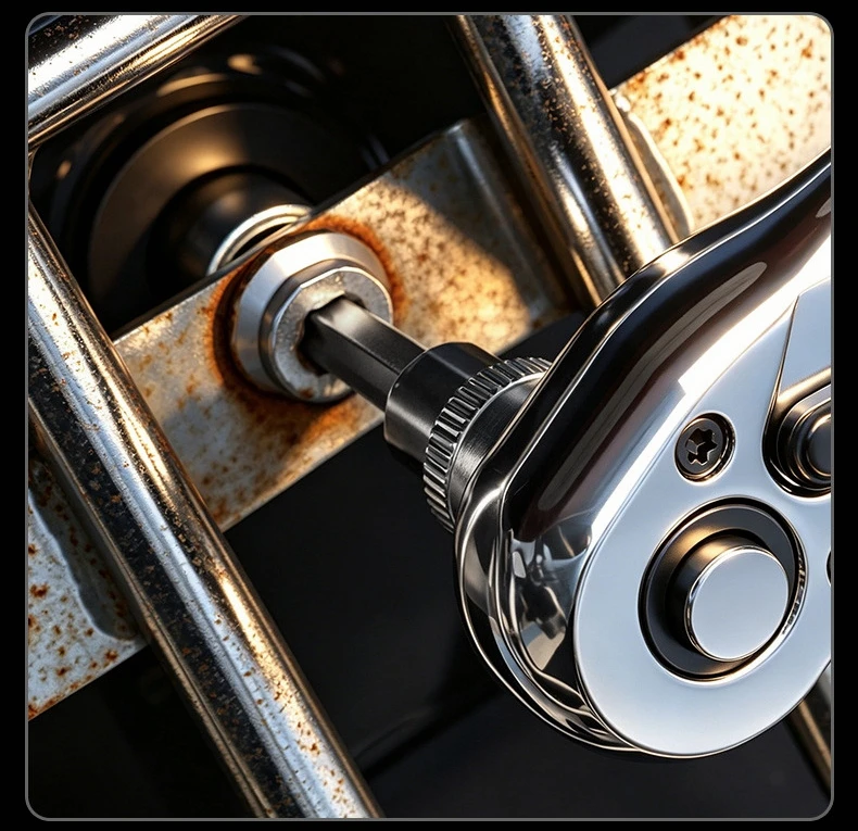 Professionelles 34-teiliges Torx-Bit- und E-Torx (Stern)-Steckschlüssel-Set mit männlichen und weiblichen E-Torx-Bits, Handwerkzeug mit Koffer – Detail 11