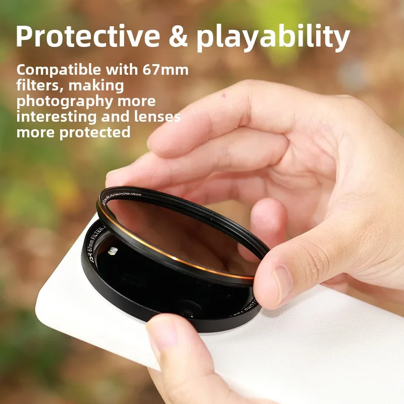 Dla Xiaomi 15Ultra Etui z filtrem Akcesoria Etui ochronne Pokrowiec na telefon Obiektyw zewnętrzny 67 mm Profesjonalny zestaw fotograficzny — zdjęcie produktu 4