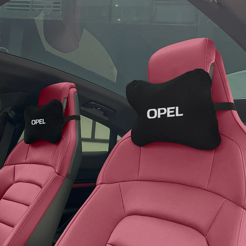 Soft Memory Car Seat Headrest Neck Pillow Auto Asseccories For Opel Astra H J G K Insignia Corsa C D Vectra C B Meriva a Zafira