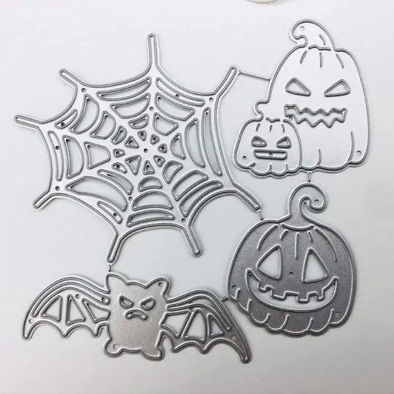 Halloween Metal Cutting Dies Scrapbooking Album Paper Cards Decorative Crafts Embossing Die Cuts