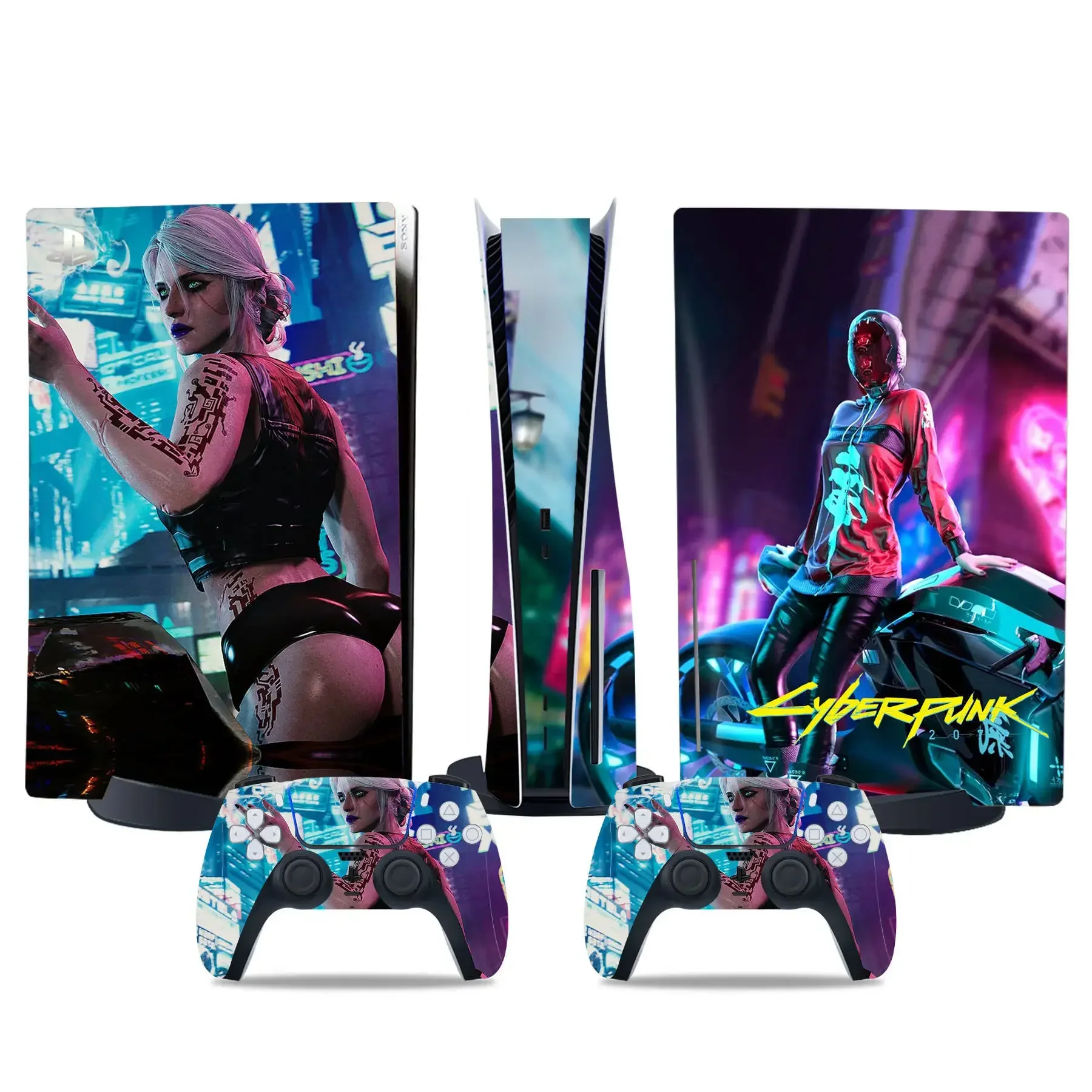 لملحقات PS5 - جلود تجميلية أنيقة تلميع