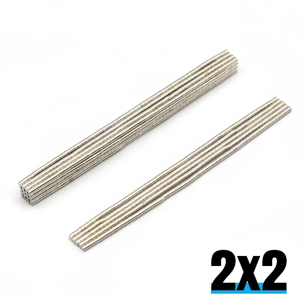 

2x2mm Round Imanes Refrigerator magnets for Office Whiteboard fridge high-performance DIY