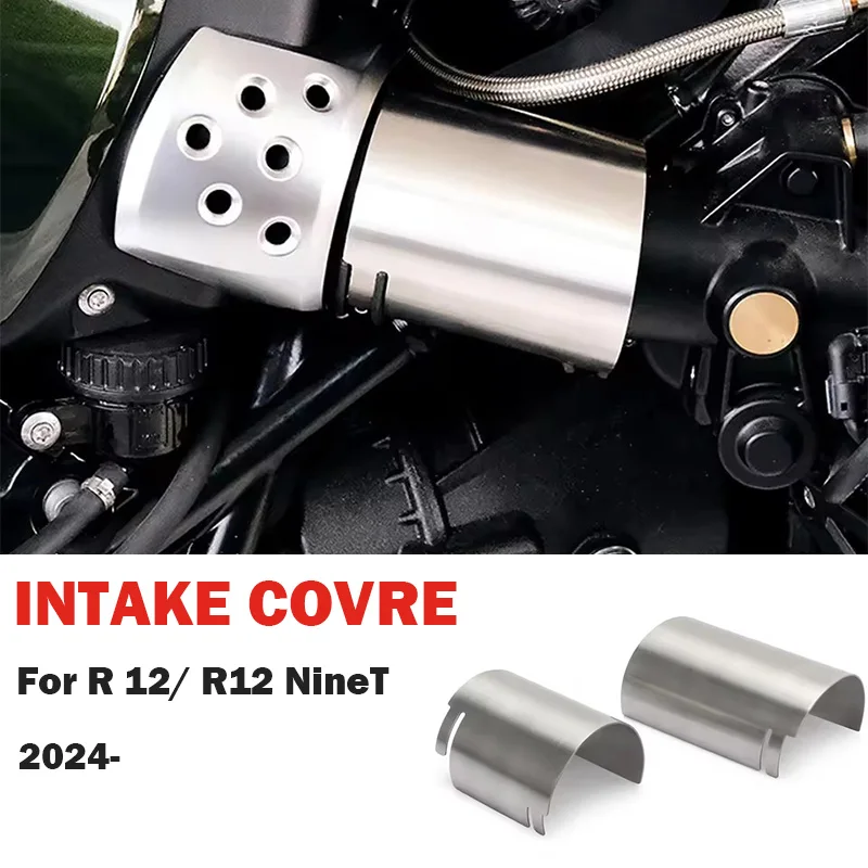 

Новый мотоцикл для BMW R12 R 12 NineT NINET 2024 2025, аксессуары, детали воздухозаборника, защитная крышка, комплект из нержавеющей стали
