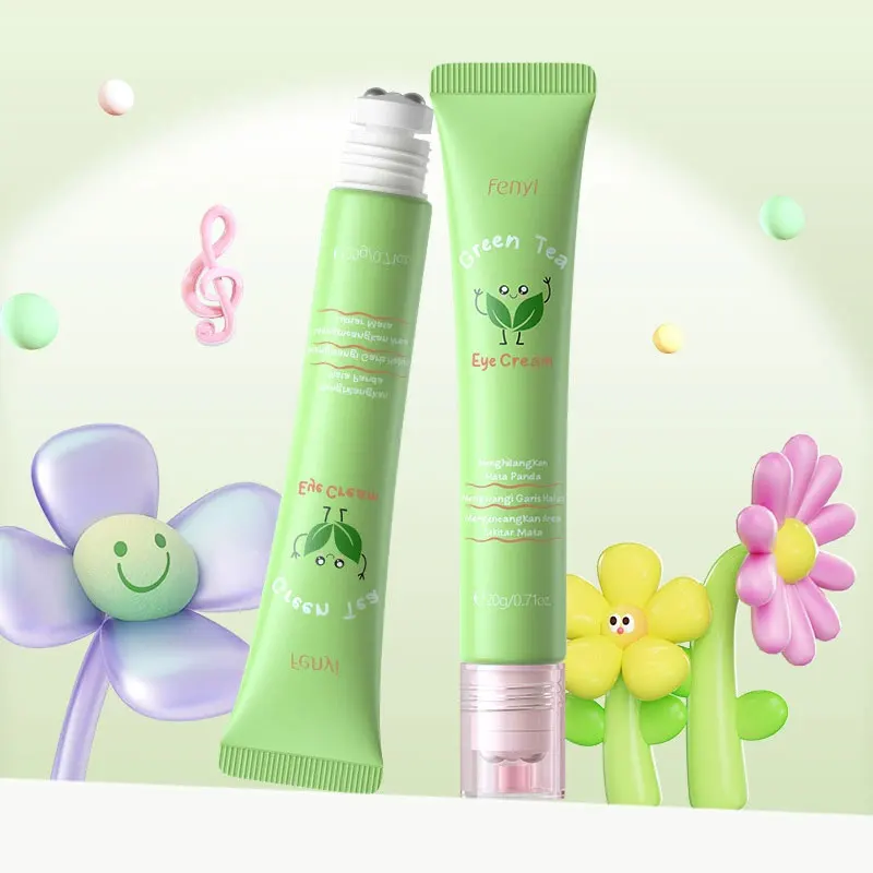 Green Tea Eye Cream Improves Eye Bags Moisturizing Nourishes Firms Around The Eyes To Lighten Fine Lines