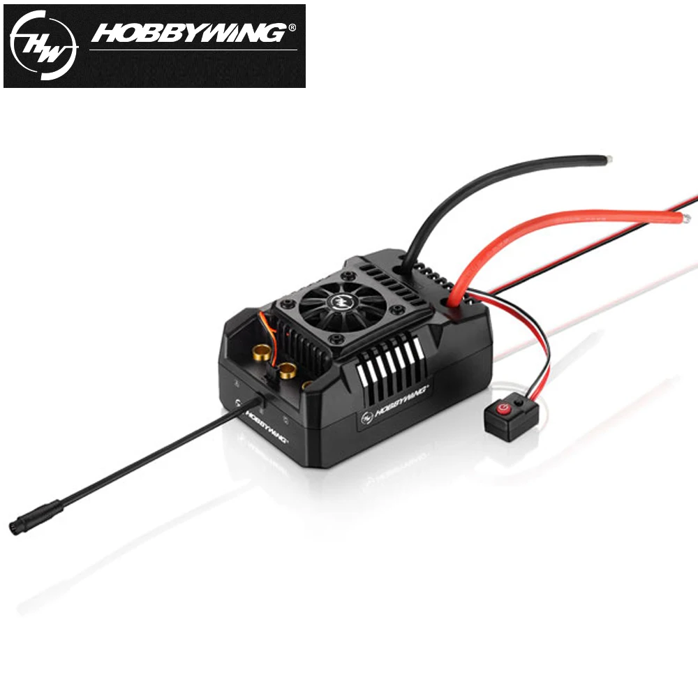 Hobbywing EZRUN MAX4-HV 300A 6-12S Waterproof Brushless Sensored ESC w/ 70125SD 560KV 8-12S Motor For 1/5 Off-road/ Truck/ Car