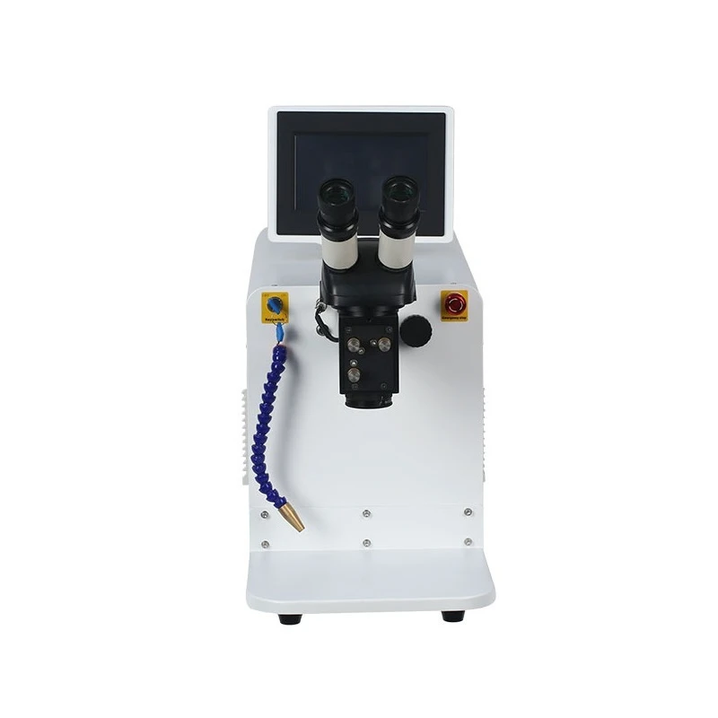 150W miniature laser jewelry spot welding machine gold platinum ring metal fine desktop welding machine