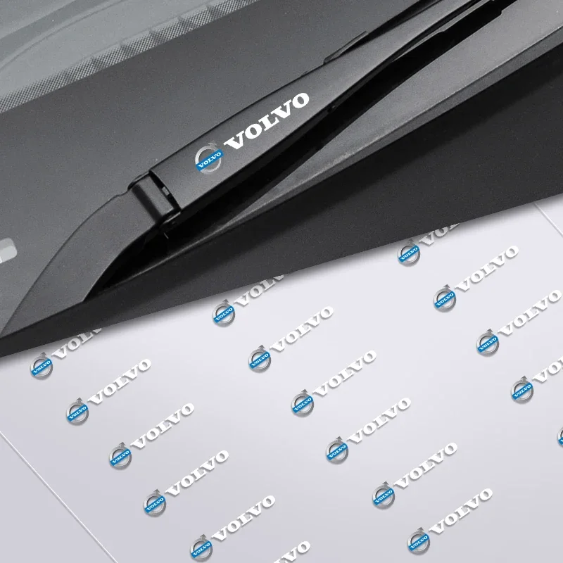 

1/2/5/10 шт. автомобильные наклейки эмблема авто декоративные наклейки стеклоочистители наклейки для Volvo XC90 XC60 C30 T6 S60 C70 XC40 V40 XC70 V70 V60