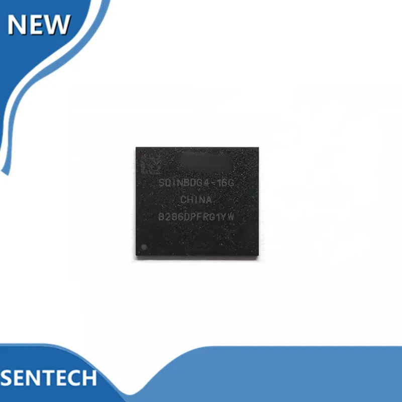 2 PCS/LOT New Original SDINBDG4-16G-ZAT 16GB BGA-153 eMMC 5.1 Memory Chip
