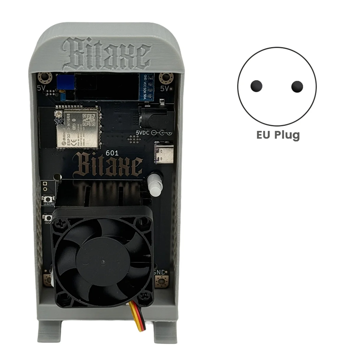 

Bitaxe Gamma 601 1.2TH/S 18-22W BTC Solo Lottery Miner Bitcoin Crypto Miner BM1370 Asic от Antminer S21 Pro EU PlugJAS