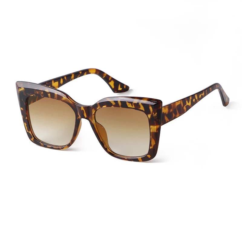LAURINNY Fashion Vintage Cat Eye Sunglasses Woman Luxury Designer Brand Gradient Lens Retro Shades UV400 Colorful Oculos De Sol