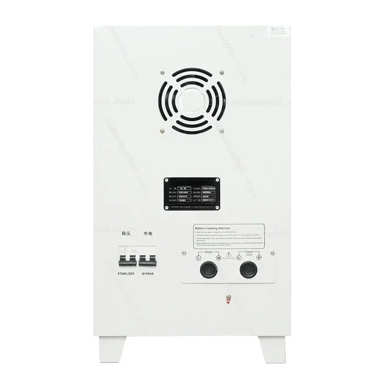 Automatic Single Phase Voltage Stabilizer 220V 10KW High Power AC Regulator for Low Voltage Household Air Conditioner