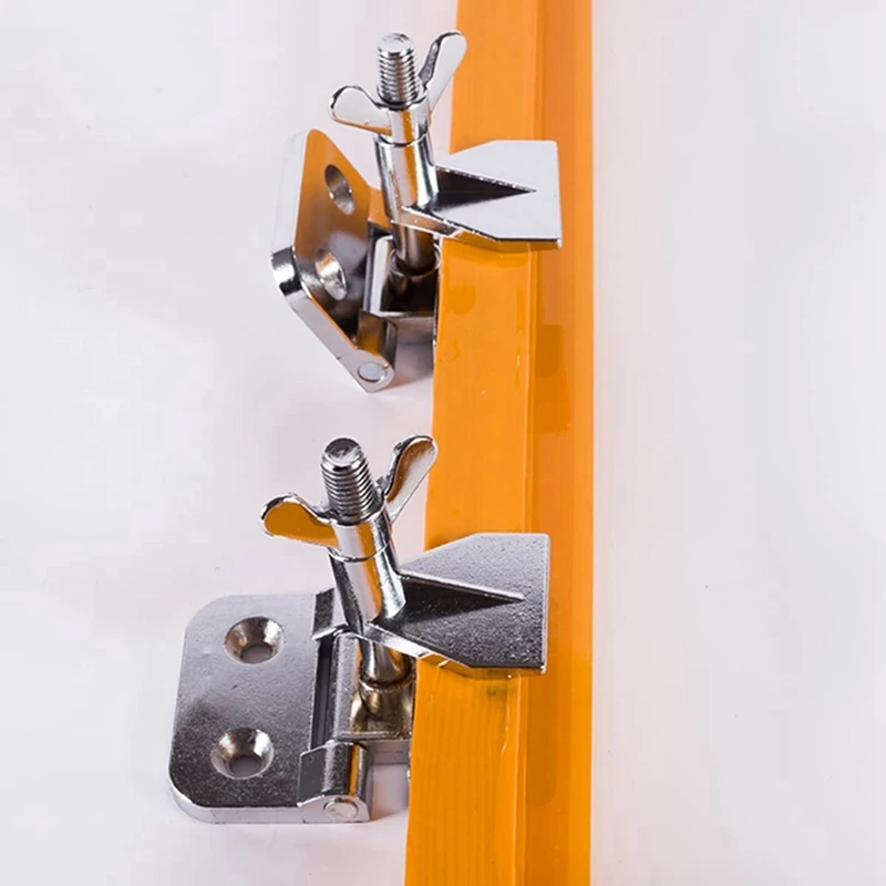 Nieuwe 2 Stuks Vlinder Scharnier Klem Voor Zeefdruk Frame, Zeefdruk Klemmen Diy Hobby Tool Voor Het Bevestigen Van Het Scherm