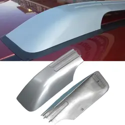 1PCS Roof Luggage rack guard cover Lid silver Luggage rack cover shell Cap For BMW X6 2008 2009 2010 2011 2012 2013 2014