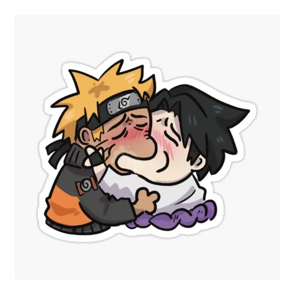 Narusasu Kiss Sticker Car Window Bumpers Die-cut Vinyl Stickers Decorative Accessories