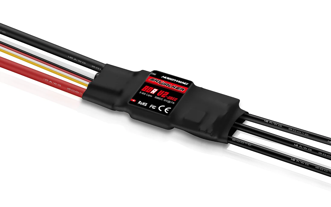 4250 600KV 800KV Brushless Motor 3-7S w 60A 80A ESC Speed Controller for RC FPV Fixed-Wing Racing Drone Aircraft Multicopter ESC