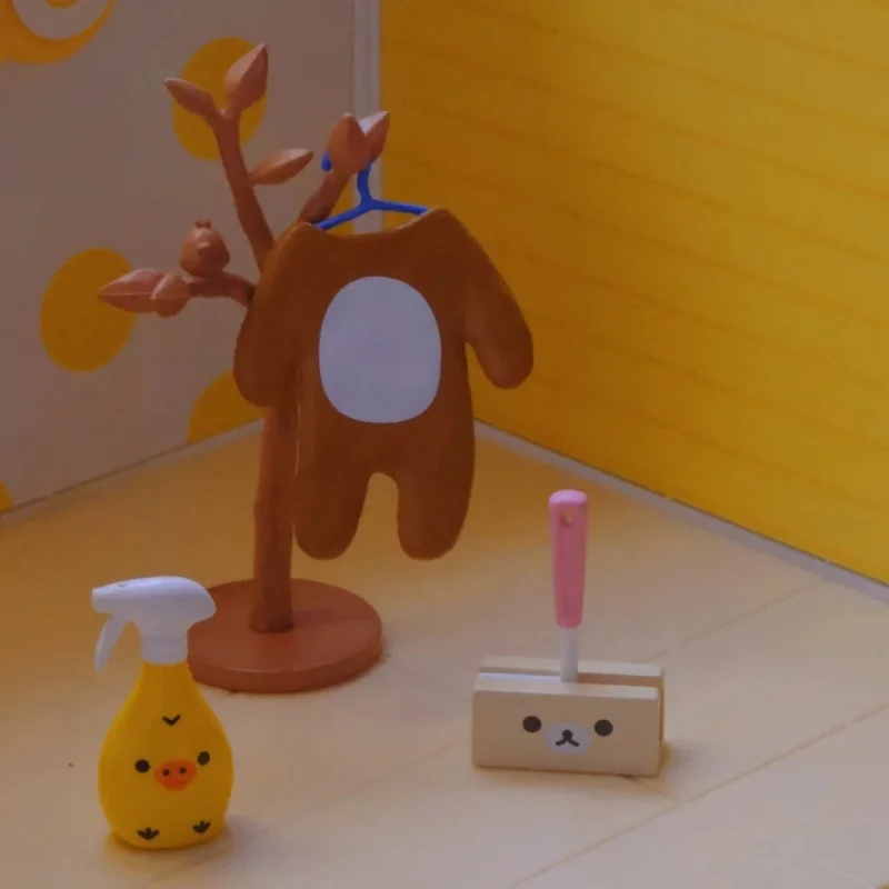 Genuine Re-Ment Spot In Rilakkuma'S Room Series Blind Box Miniature Scene Simulation Space Mini Model Tide Play Figure Gift Toy