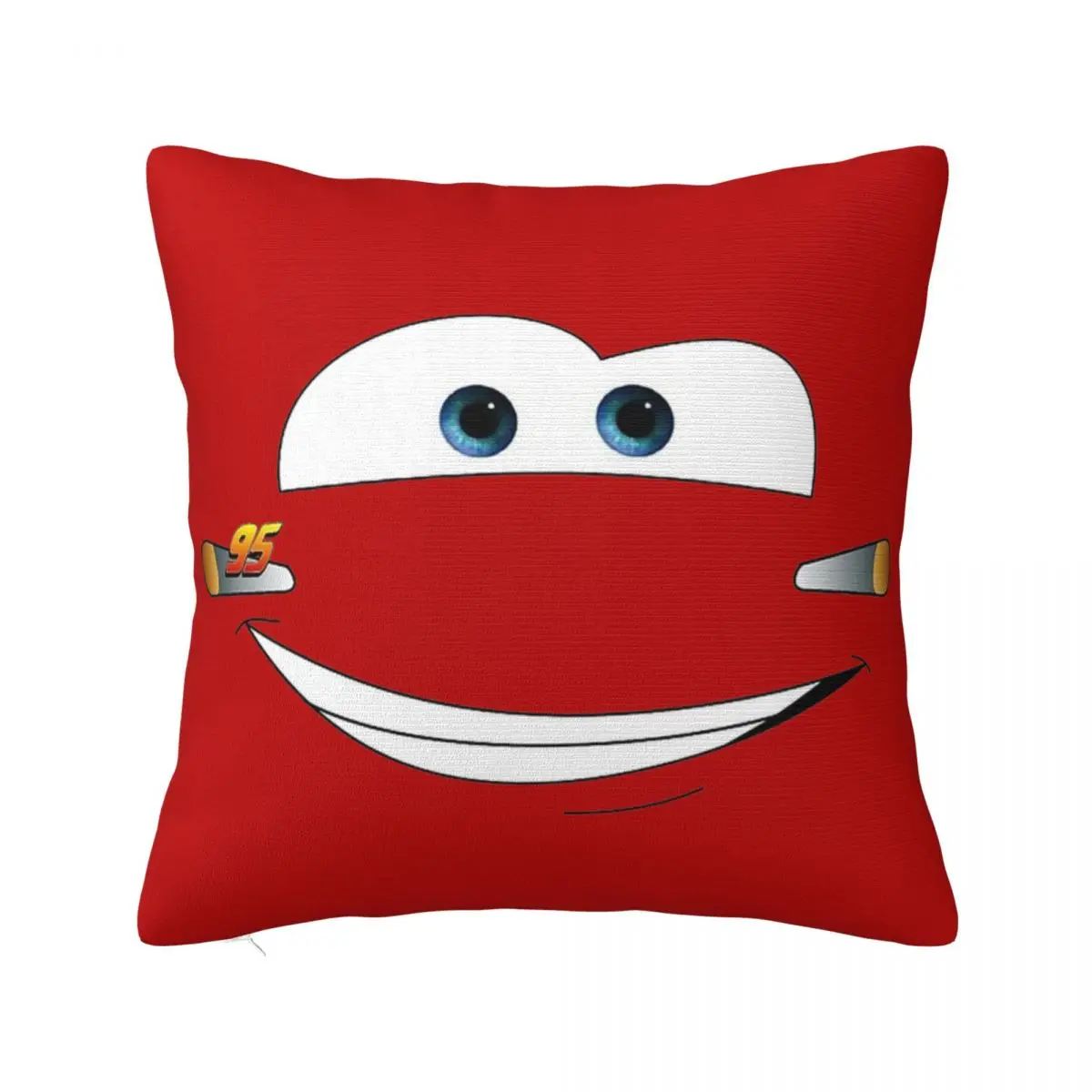 Ka-Chow 95 Lightning Mcqueen Cars Pillowcase Double-sided Printing Cushion Cover Decorations Pillow Case Cover Home Square 45X45