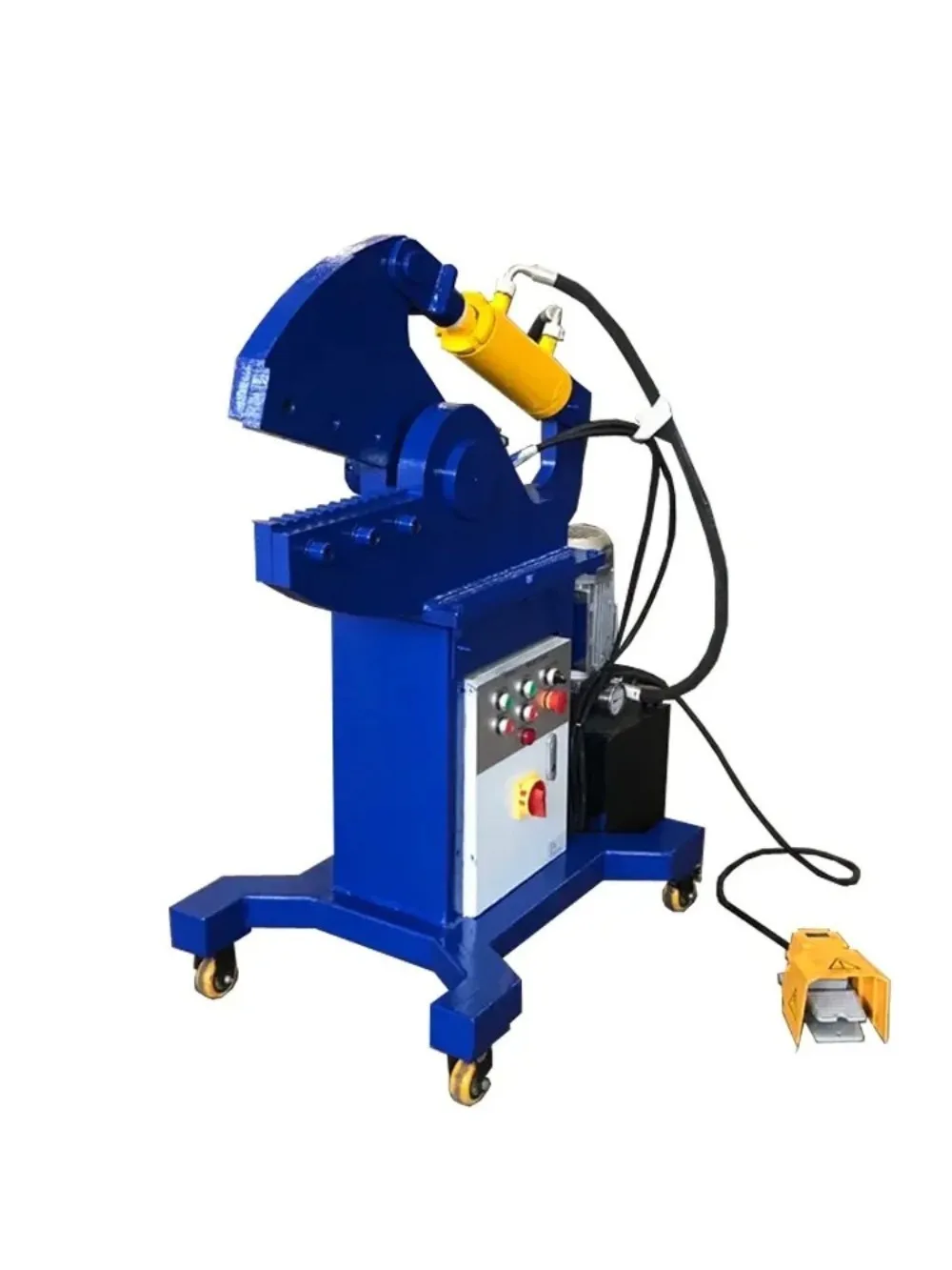 Small Hydraulic Crocodile Skin Metal Electric Shear Crocodile Skin Metal Cutting Shearing Machine Metal Packaging