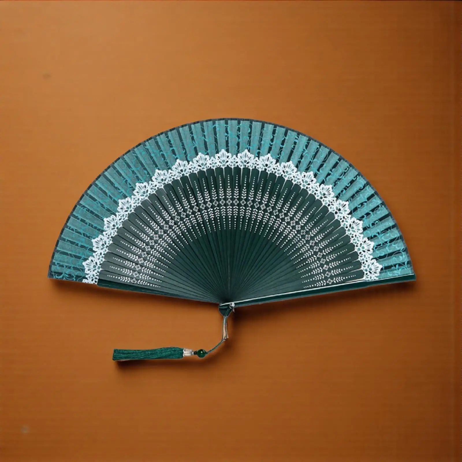 

Sunlight Reactive Lace Folding Japanese Bamboo Retro Decorative Vintage Silk Chinese Pattern Dance Party Gift Cosplay Wedding