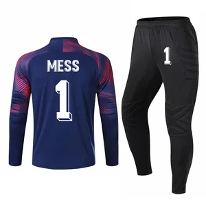 قمصان كرة قدم مخصصة لحارس المرمى ، قمصان بأكمام طويلة ، ملابس كرة قدم ، بدلة زي تدريب ، طقم حماية ، ملابس أفضل 8 مبيعات مجموعة زي كرة القدم النسائية - No8