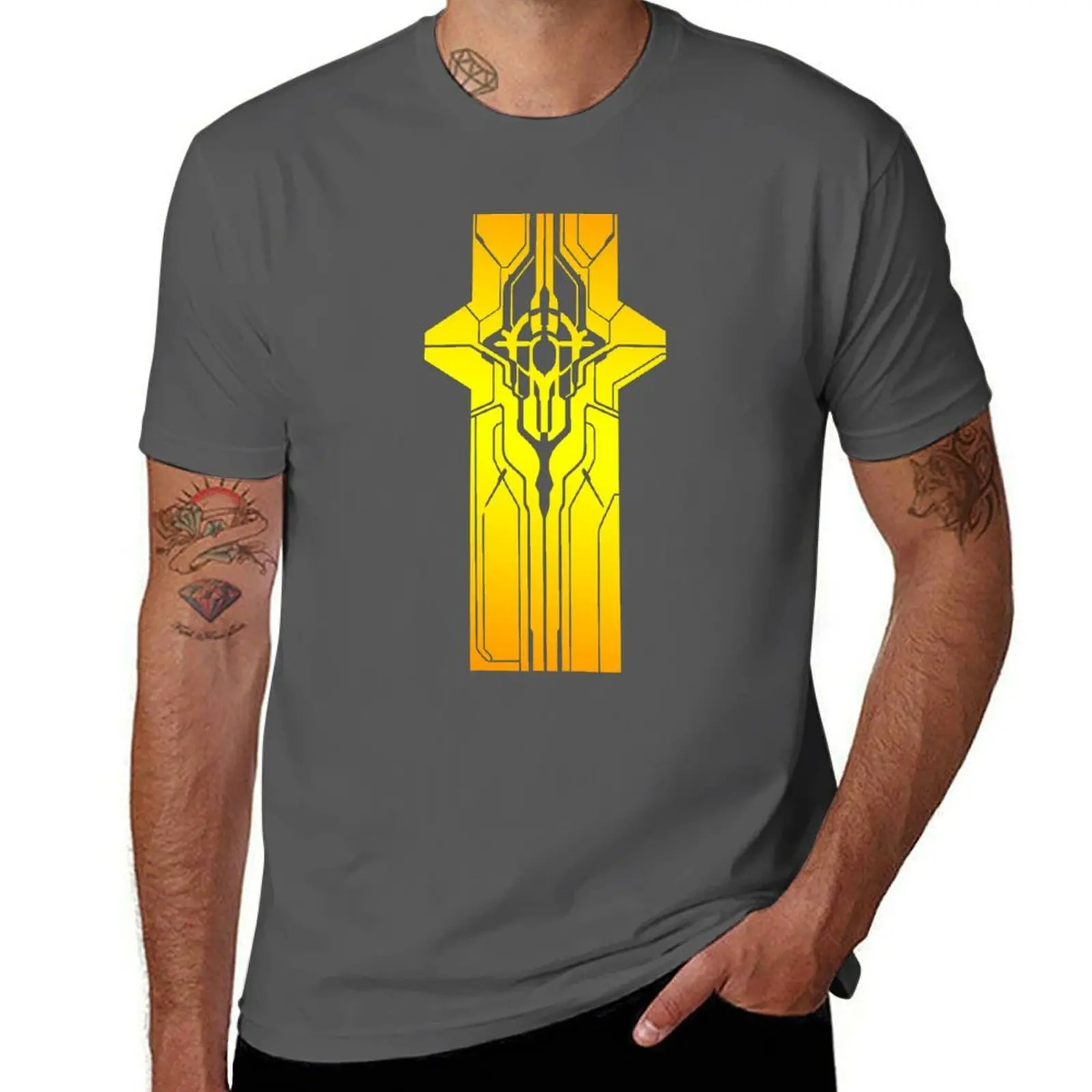

Zohar Gold Xenosaga T-Shirt Work Wear Lightweight Tee