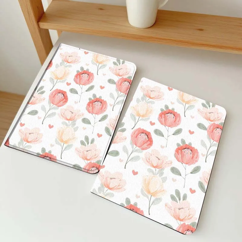 

Pink Floral Polka Dot For Vivo IQOO Pad2 Pad3 Pad5 Air SE Pro 12.1 12.3 13 11.5 11 inch Tablet Case