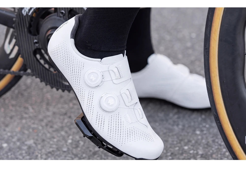 WILDTO Rennradschuhe Herren Fahrradschuhe Flache Sohle Neue Glasfaser- & Nylonsohle Fahrrad-Sneaker Passend für SPD-Pedale Fahrradschuhe – Detail 13