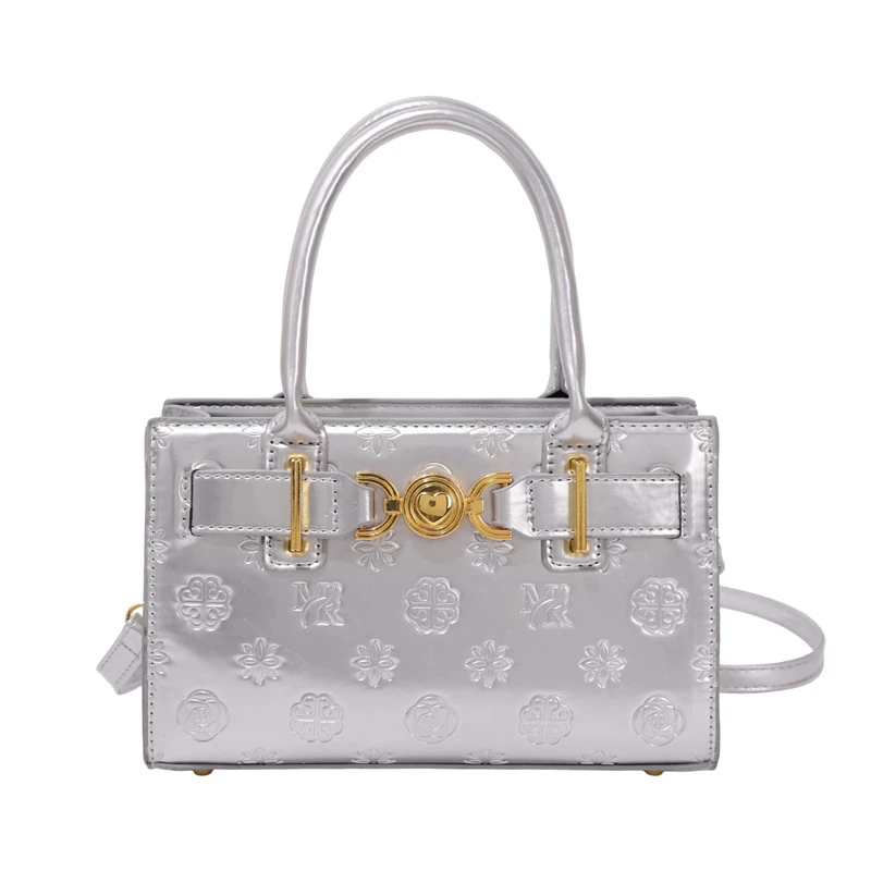 

Elegant Leather Classic Diaper Bag, Paris Designer Style, High-End Minimalist Tote For Women Shopping Party